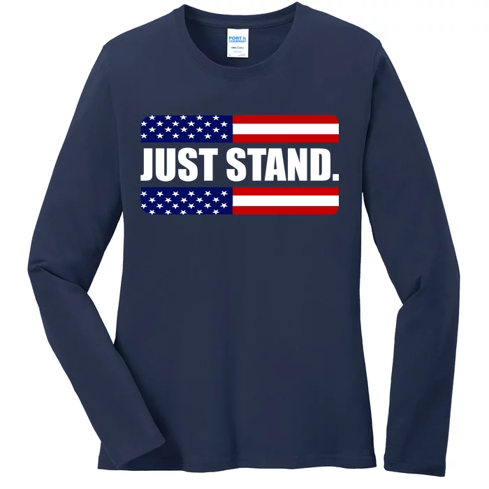 Just Stand Ladies Long Sleeve Shirt