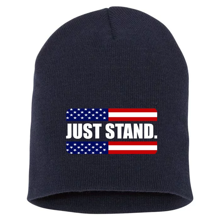 Just Stand Short Acrylic Beanie