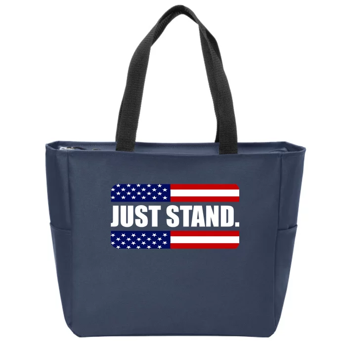 Just Stand Zip Tote Bag