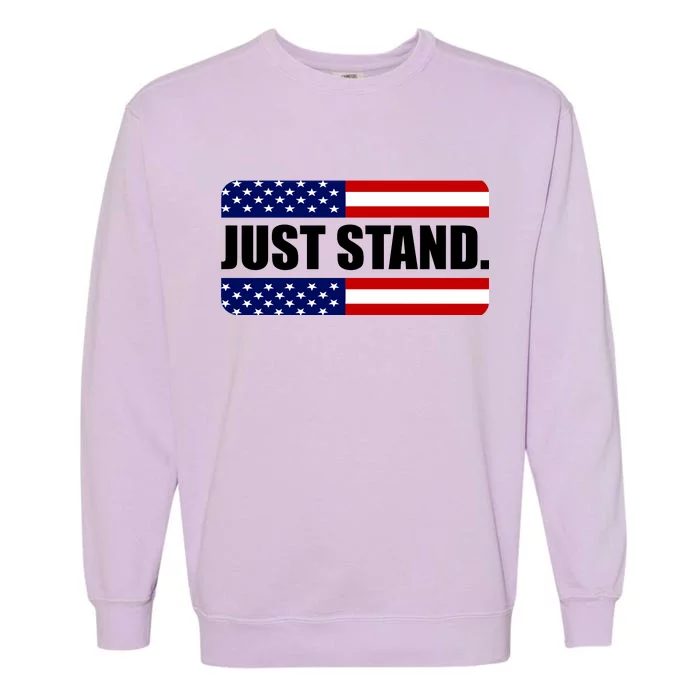 Just Stand Garment-Dyed Sweatshirt