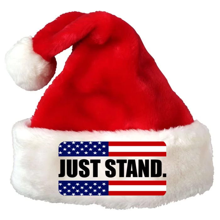 Just Stand Premium Christmas Santa Hat