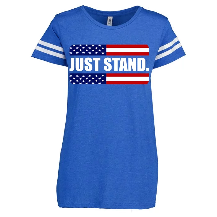 Just Stand Enza Ladies Jersey Football T-Shirt