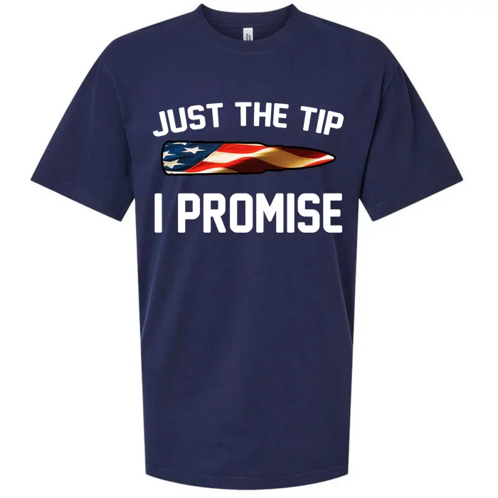 Just The Tip I Promise Sueded Cloud Jersey T-Shirt