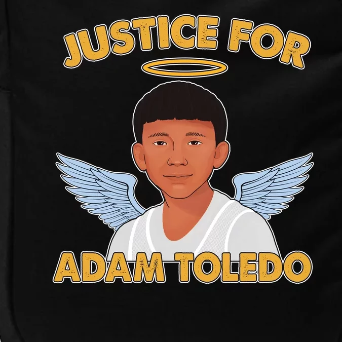 Justice For Adam Toledo Angel Impact Tech Backpack