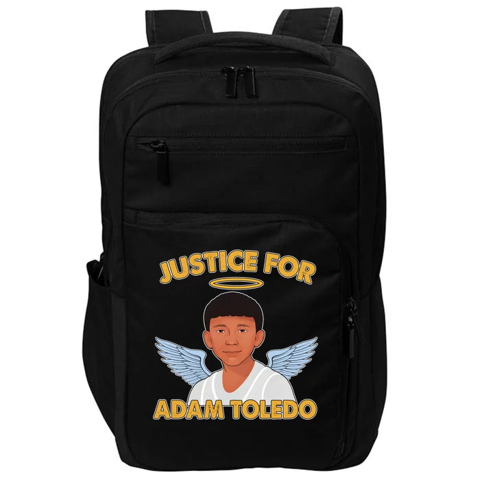 Justice For Adam Toledo Angel Impact Tech Backpack