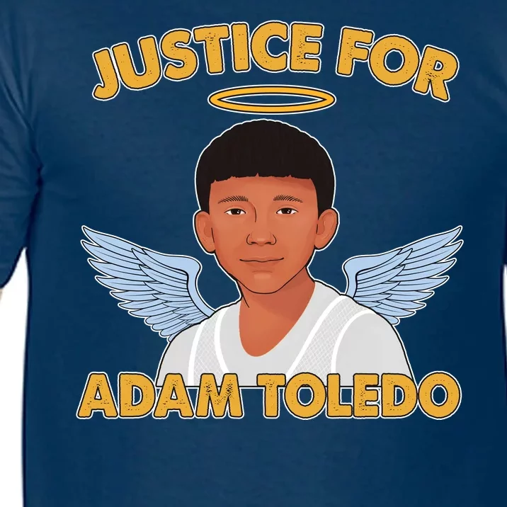 Justice For Adam Toledo Angel Comfort Colors T-Shirt