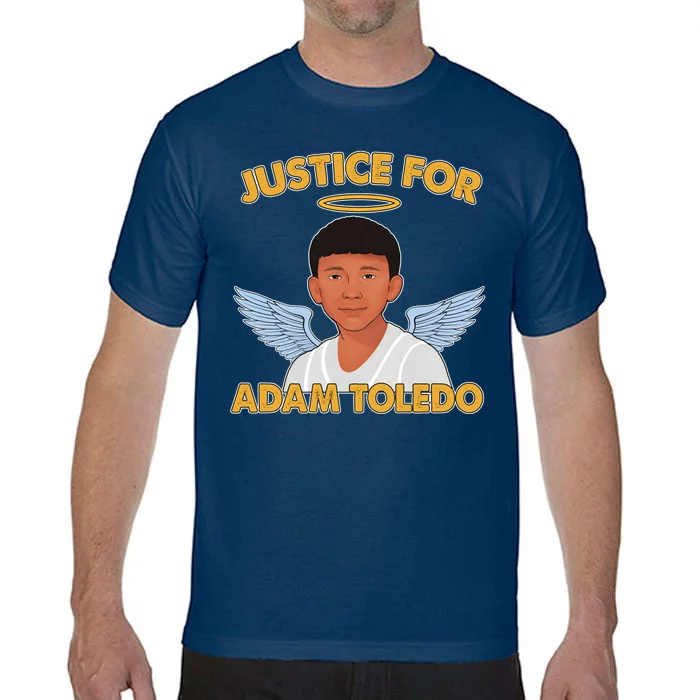 Justice For Adam Toledo Angel Comfort Colors T-Shirt