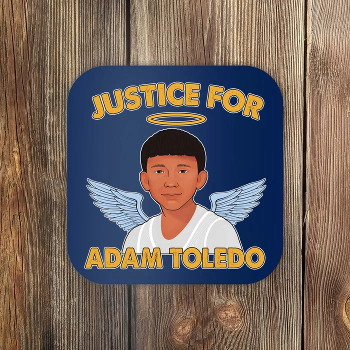 Justice For Adam Toledo Angel Coaster