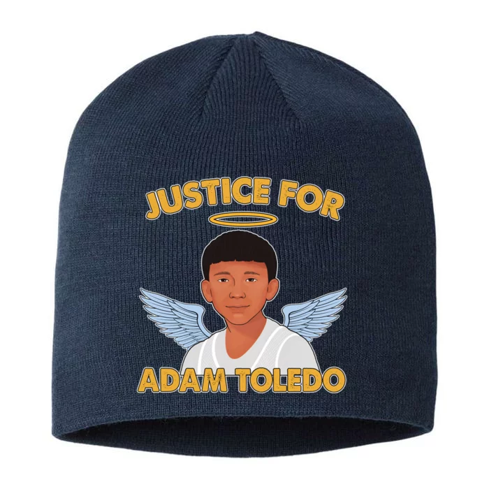 Justice For Adam Toledo Angel 8 1/2in Sustainable Knit Beanie