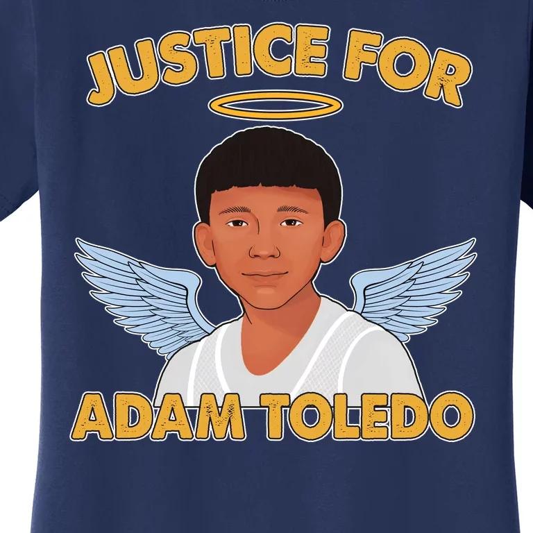 Justice For Adam Toledo Angel Women's T-Shirt