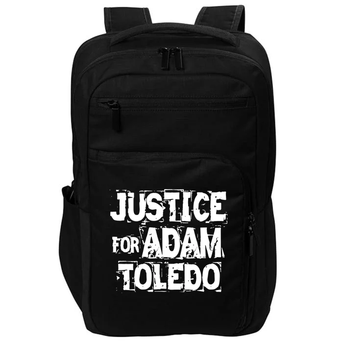 Justice for Adam Toledo BLM Black Lives Matter Impact Tech Backpack