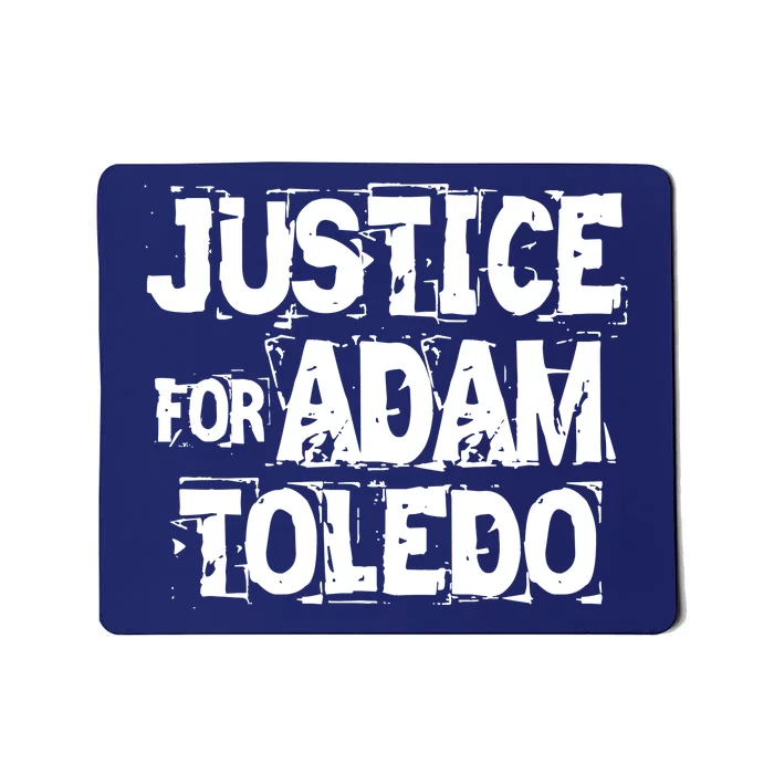 Justice for Adam Toledo BLM Black Lives Matter Mousepad