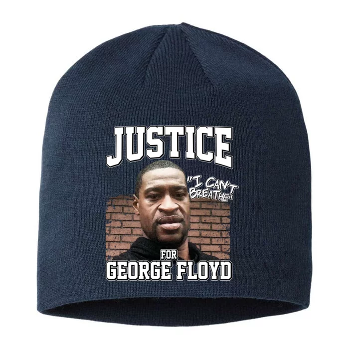 Justice For George Floyd BLM 8 1/2in Sustainable Knit Beanie