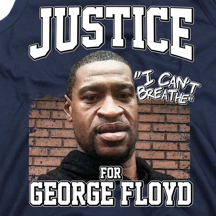 Justice For George Floyd BLM Tank Top