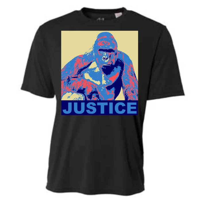 Justice For Harambe RIP Poster Cooling Performance Crew T-Shirt