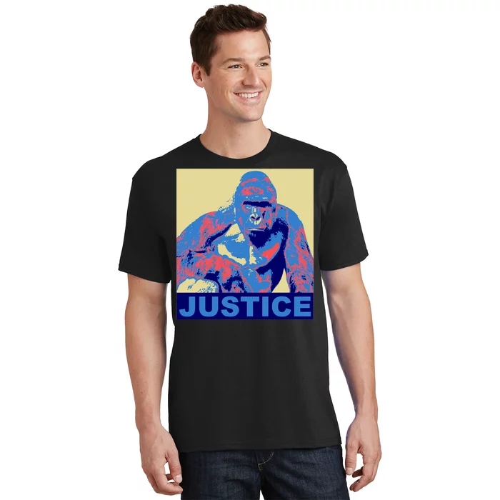 Justice For Harambe RIP Poster T-Shirt