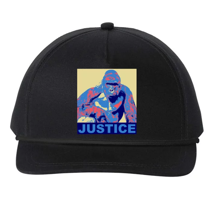 Justice For Harambe RIP Poster Snapback Five-Panel Rope Hat