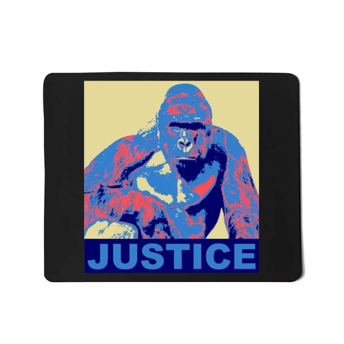 Justice For Harambe RIP Poster Mousepad