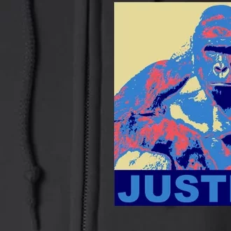 Justice For Harambe RIP Poster Full Zip Hoodie