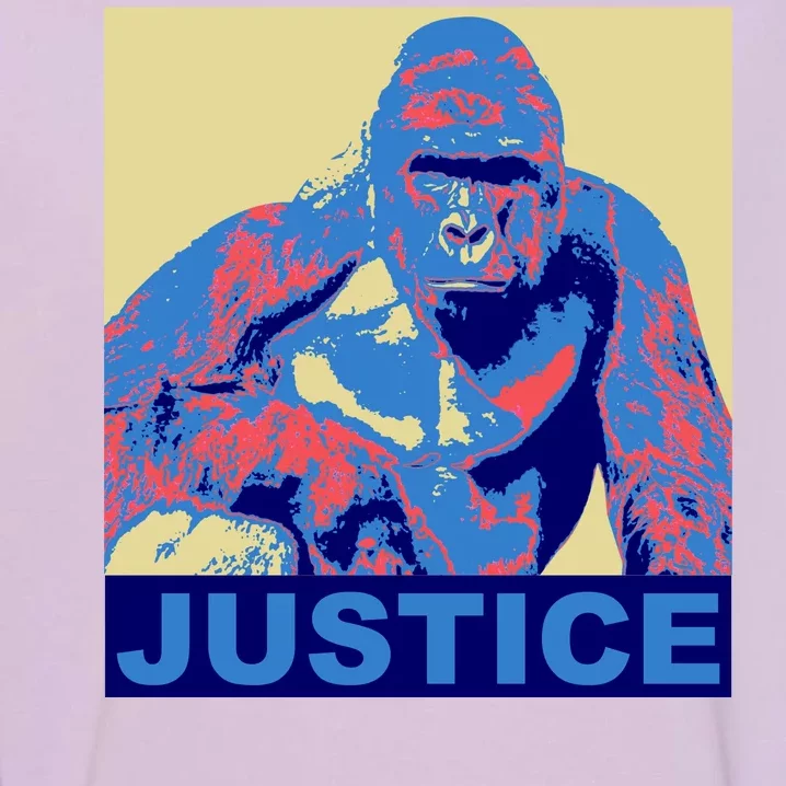 Justice For Harambe RIP Poster Garment-Dyed Sweatshirt