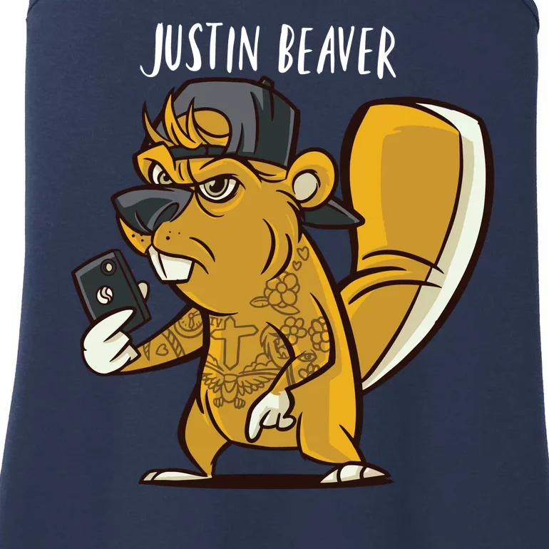 Justin Beaver Ladies Essential Tank