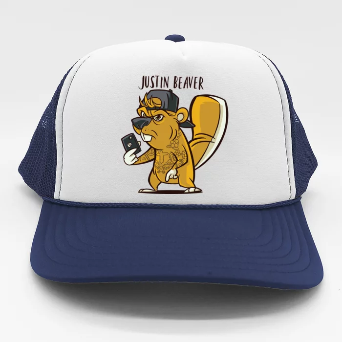 Justin Beaver Trucker Hat