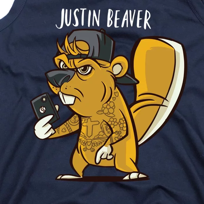 Justin Beaver Tank Top