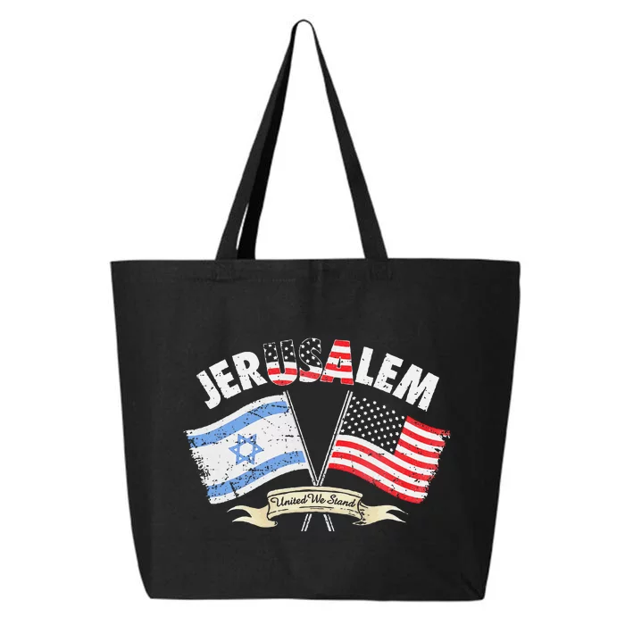 Jerusalem United We Stand 25L Jumbo Tote