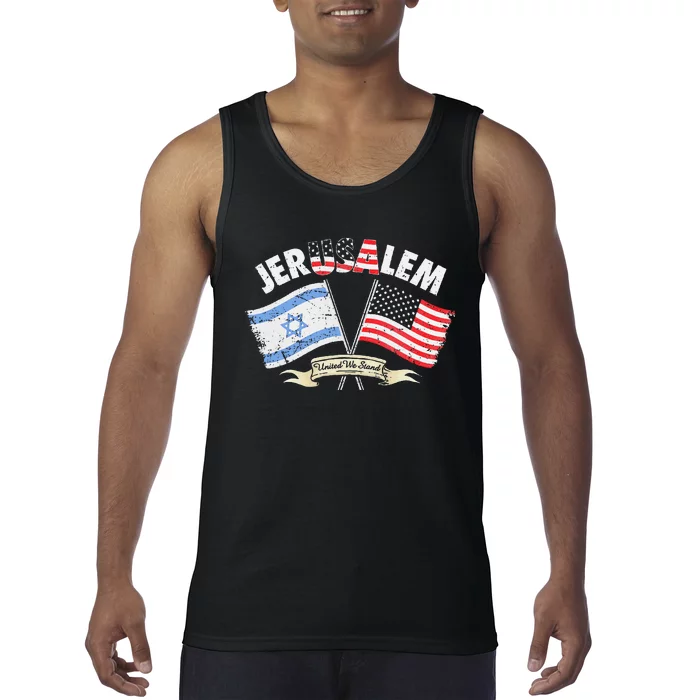 Jerusalem United We Stand Tank Top