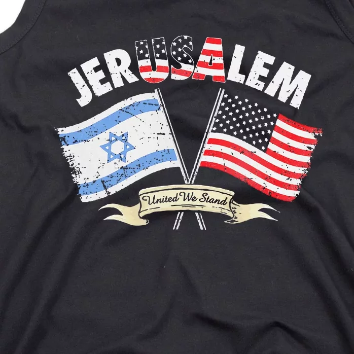 Jerusalem United We Stand Tank Top