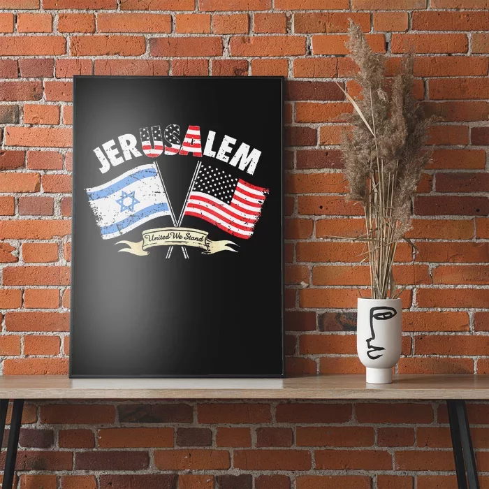 Jerusalem United We Stand Poster