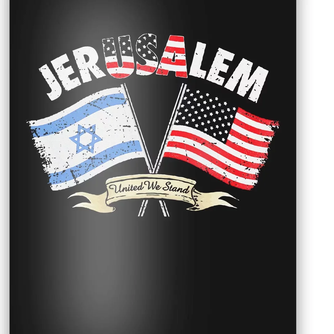 Jerusalem United We Stand Poster