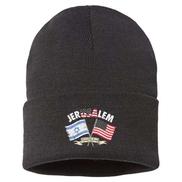 Jerusalem United We Stand Sustainable Knit Beanie