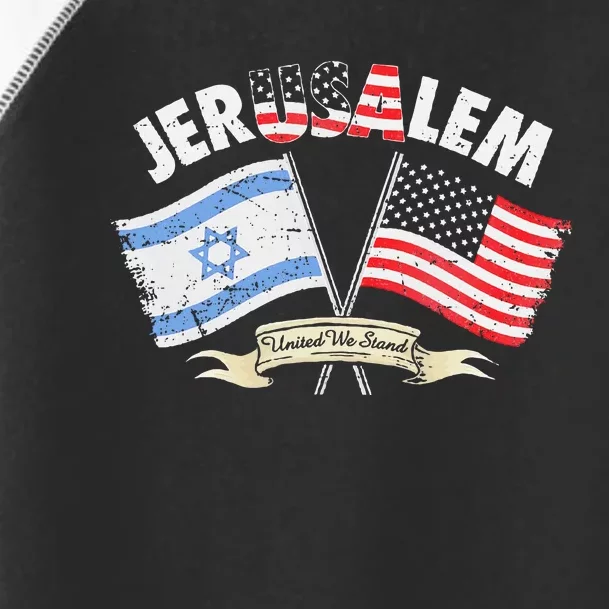 Jerusalem United We Stand Toddler Fine Jersey T-Shirt