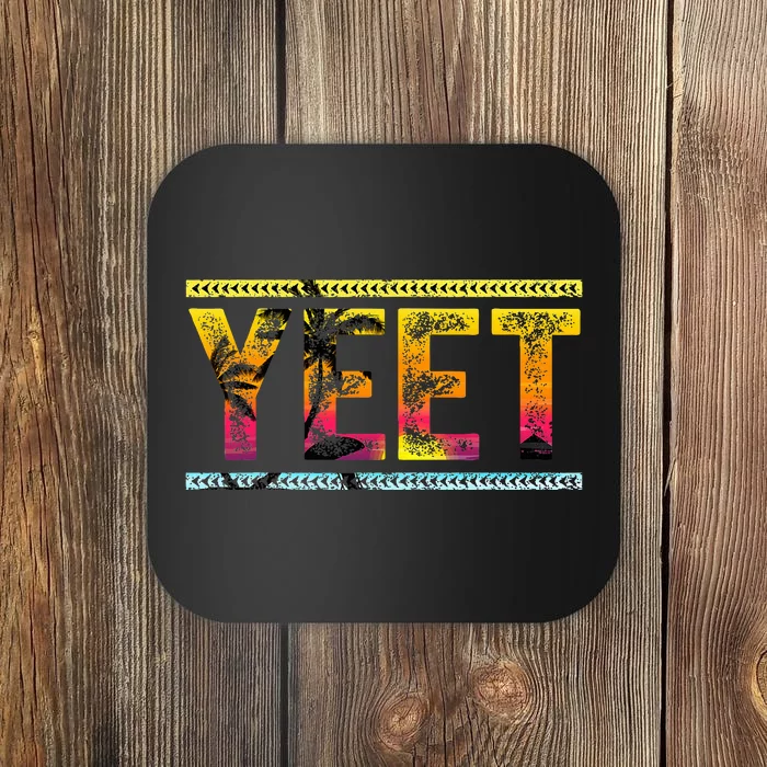 J.E.Y U.S.O Yeet Apparel Saying Coaster