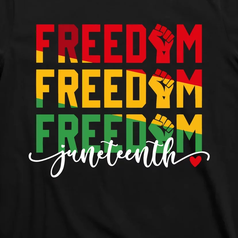 Juneteenth Vibes 1865 Black History T-Shirt