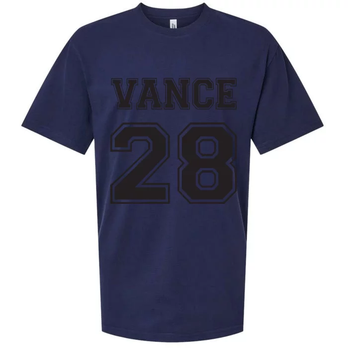 Jd Vance 28 For President 2028 Vintage Republican Sueded Cloud Jersey T-Shirt