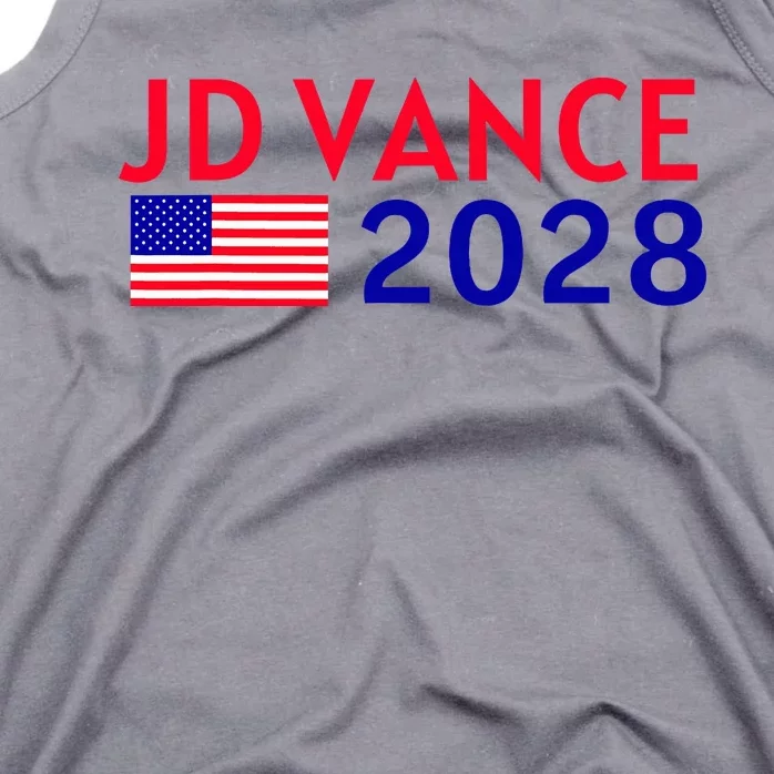 Jd Vance 2028 American Flag Vote Vance 2028 President Usa Tank Top