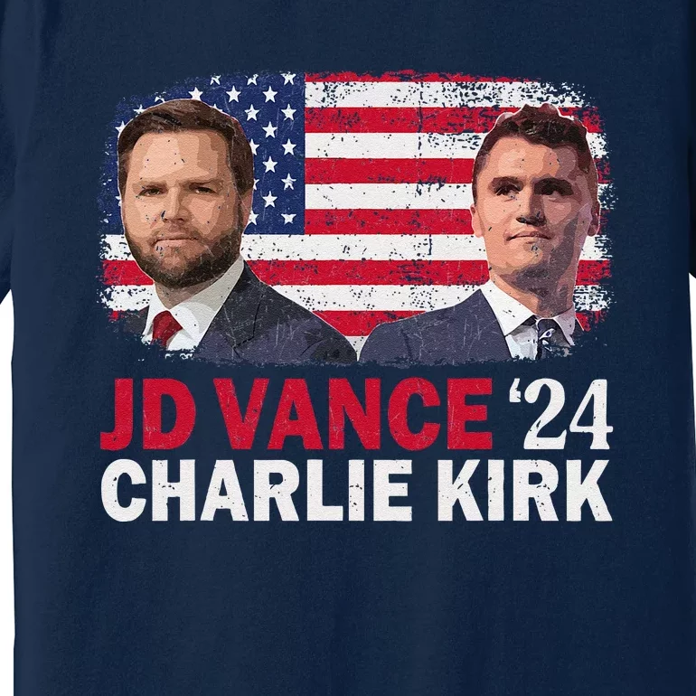 Jd Vance And Charlie Kirk Premium T-Shirt