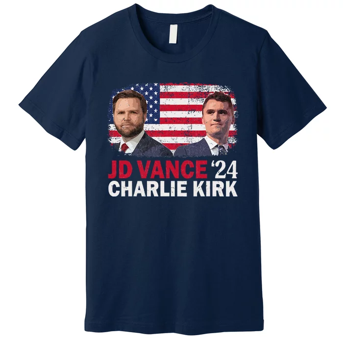 Jd Vance And Charlie Kirk Premium T-Shirt