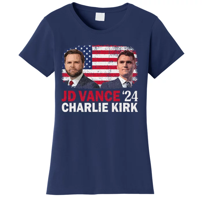 Jd Vance And Charlie Kirk Women's T-Shirt