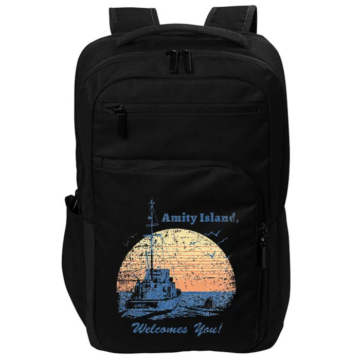 Jaws Vintage Amity Island Impact Tech Backpack