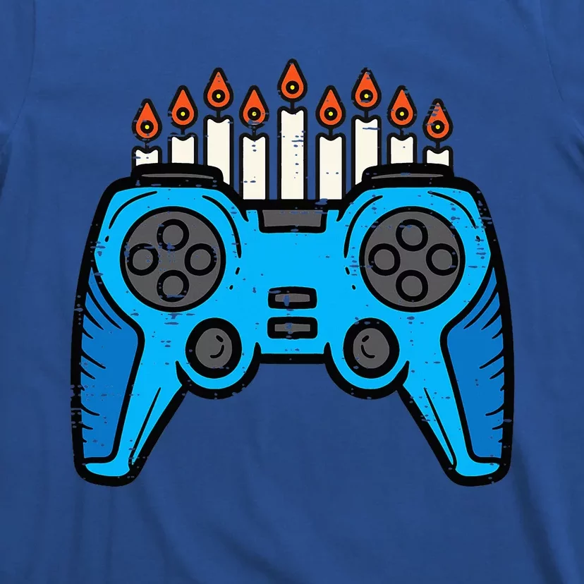 Jewish Video Game Gamer Hanukkah Chanukah T-Shirt