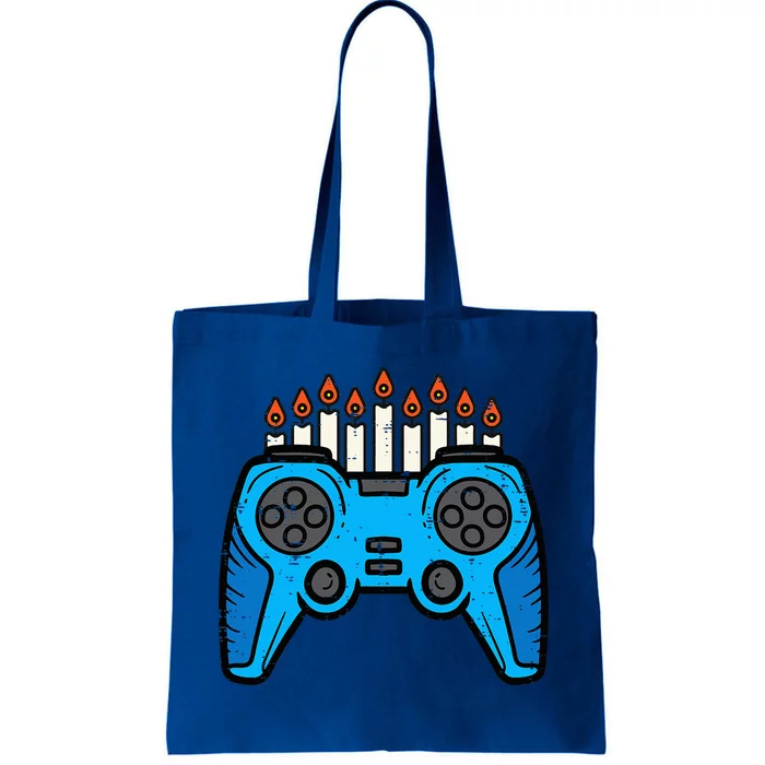 Jewish Video Game Gamer Hanukkah Chanukah Tote Bag