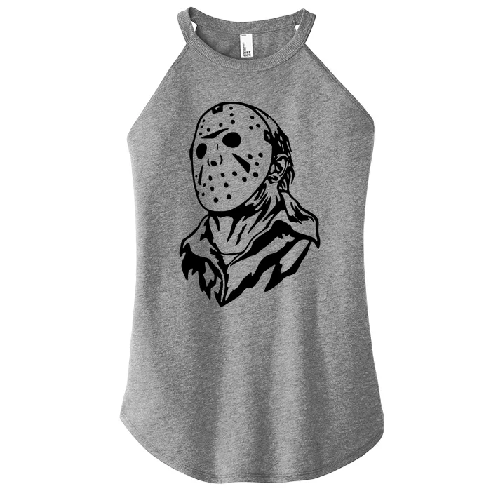 Jason Voorhees Halloween Mask Women’s Perfect Tri Rocker Tank