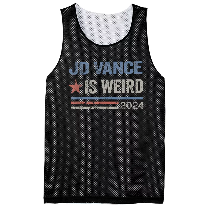 Jd Vance Is Weird 2024 Mesh Reversible Basketball Jersey Tank