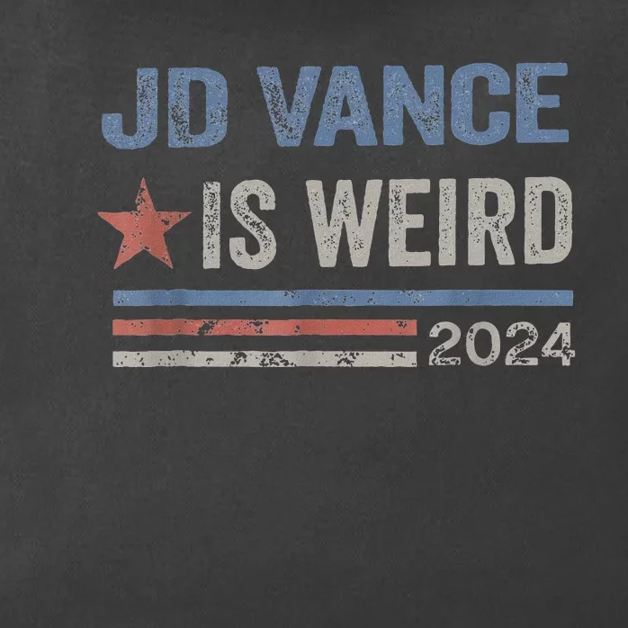 Jd Vance Is Weird 2024 Zip Tote Bag