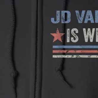 Jd Vance Is Weird 2024 Full Zip Hoodie