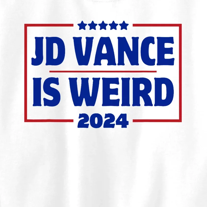 Jd Vance Is Weird Trump Vance 2024 Kids Sweatshirt