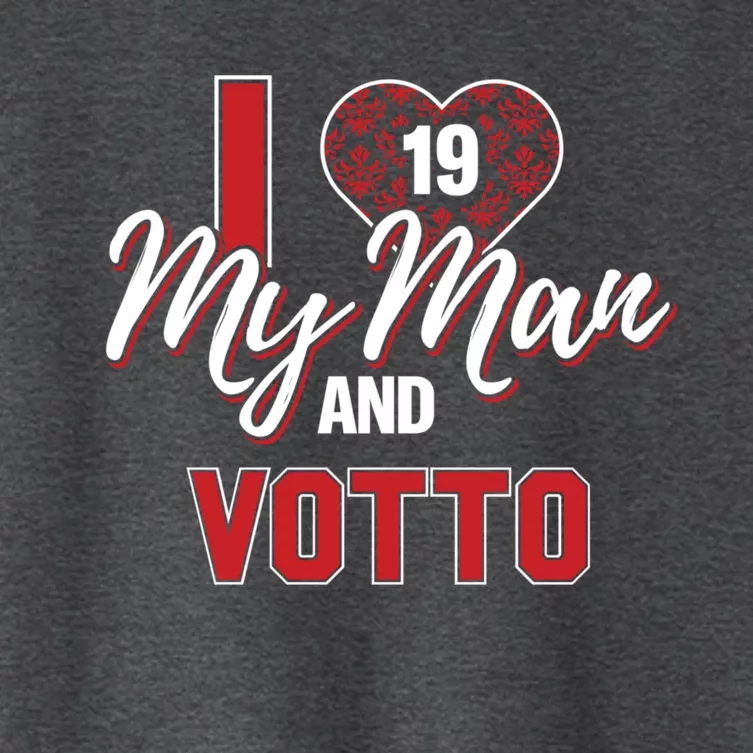 Joey Votto I Love My Gameday Great Gift Women's Crop Top Tee